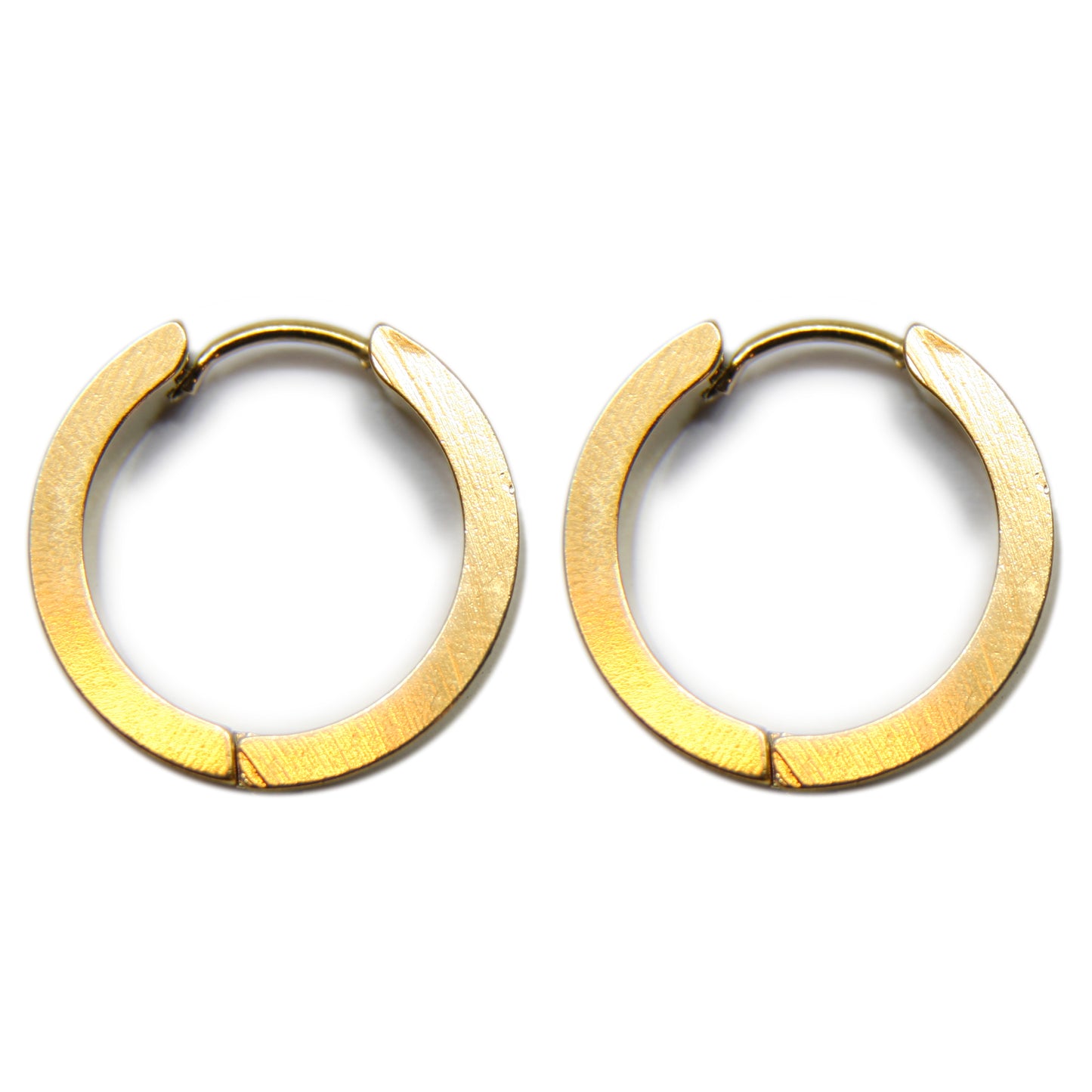 Oorbellen, Rond, Hoops, 20 x 20 mm