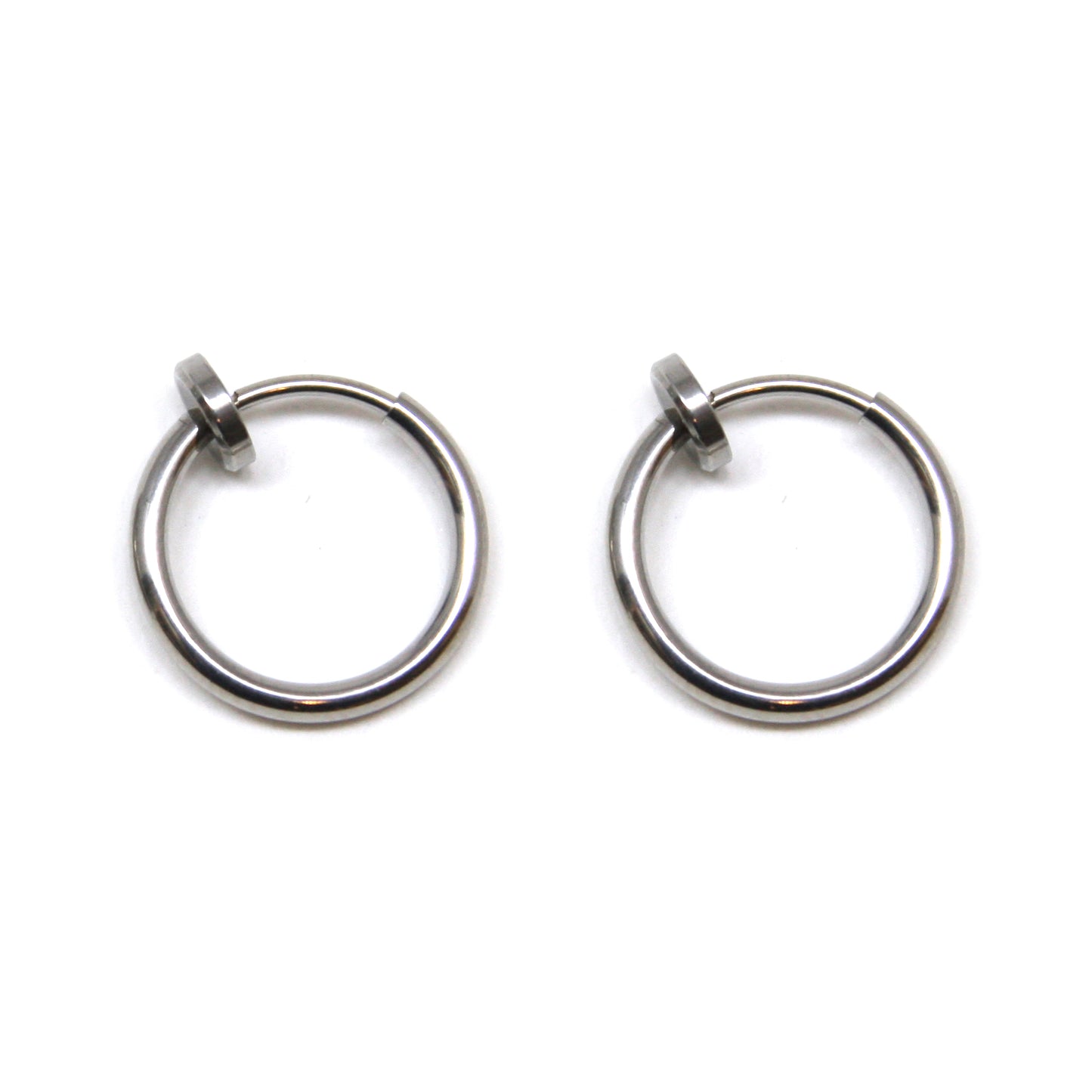 Oorbellen, Rond, Clip S, 13 x 1.5 mm