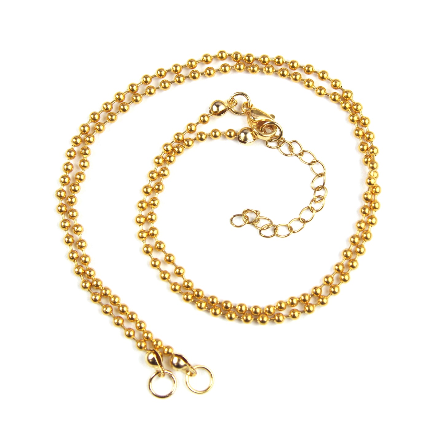 Schakelketting Ball chain, Maat S