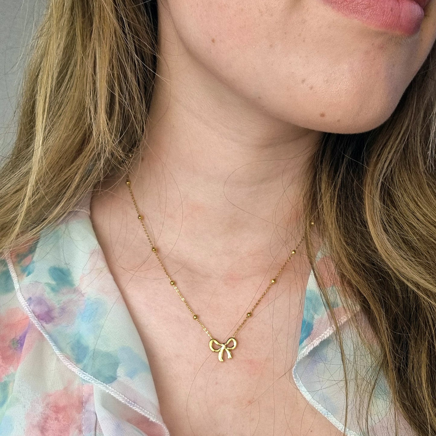 Schakelketting, Klein strikjes bedel, Maat S