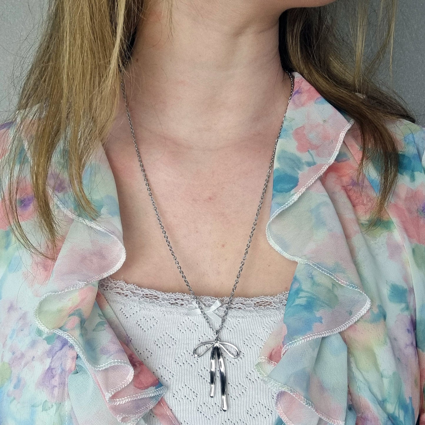 Schakelketting, Strikjes bedel, Maat L