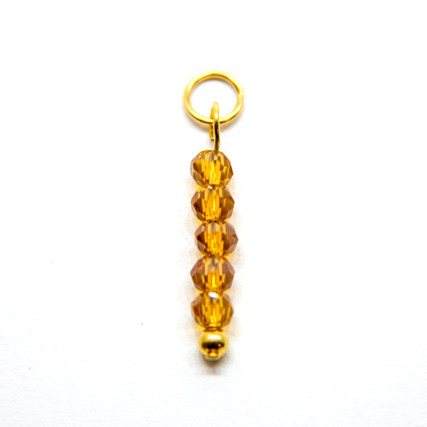 Bedel, 5 Discus, Goud en Oranje, 20 mm