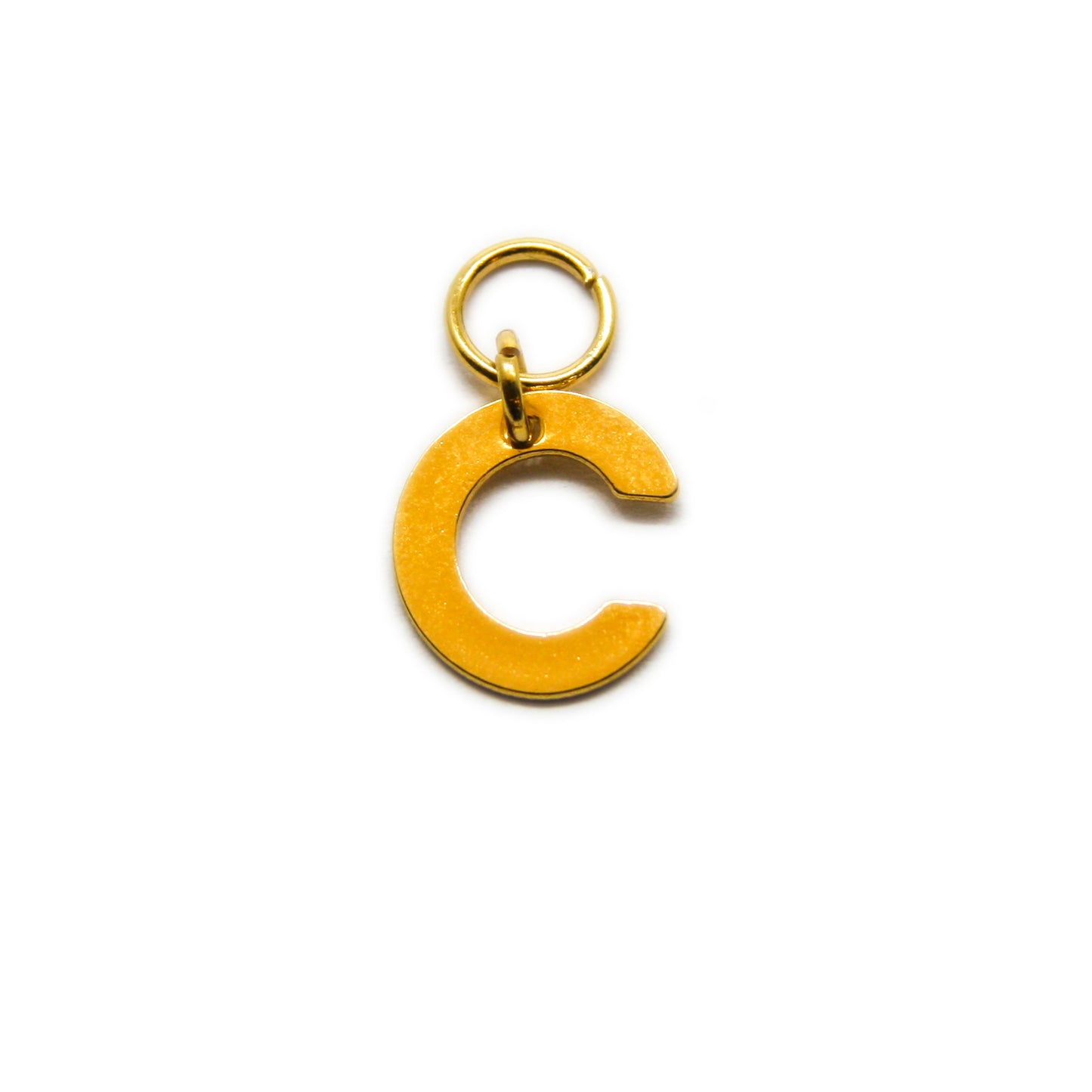 Bedel, Letter C, Goud, 11 mm
