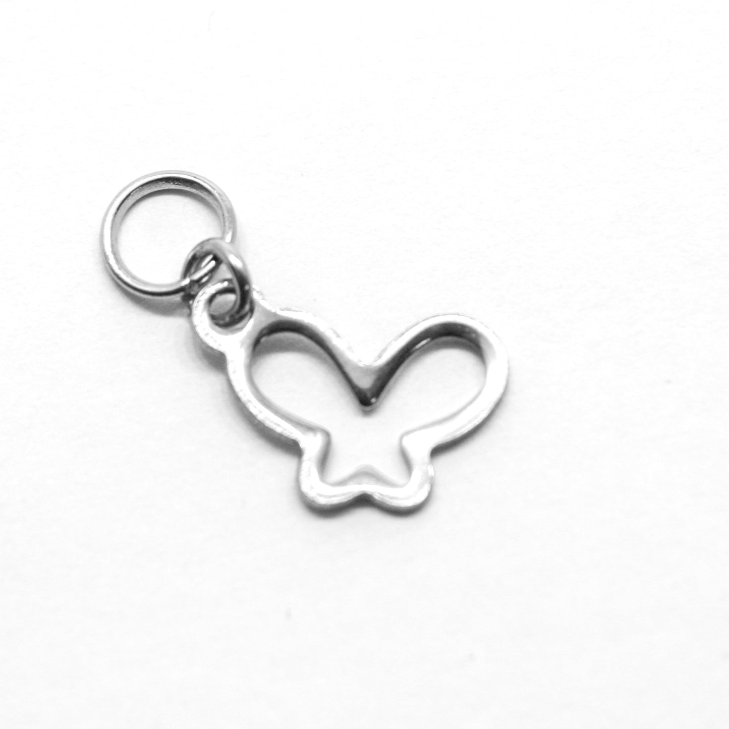 Bedel, Vlinder, Zilver, 14 mm