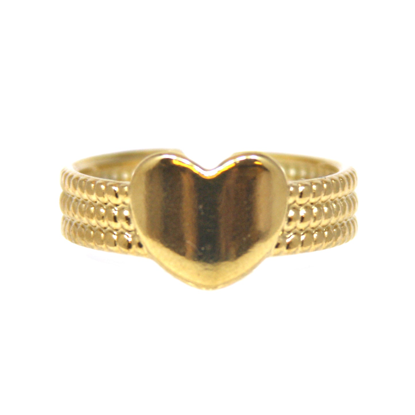 Ring, Hart, bolletjesband