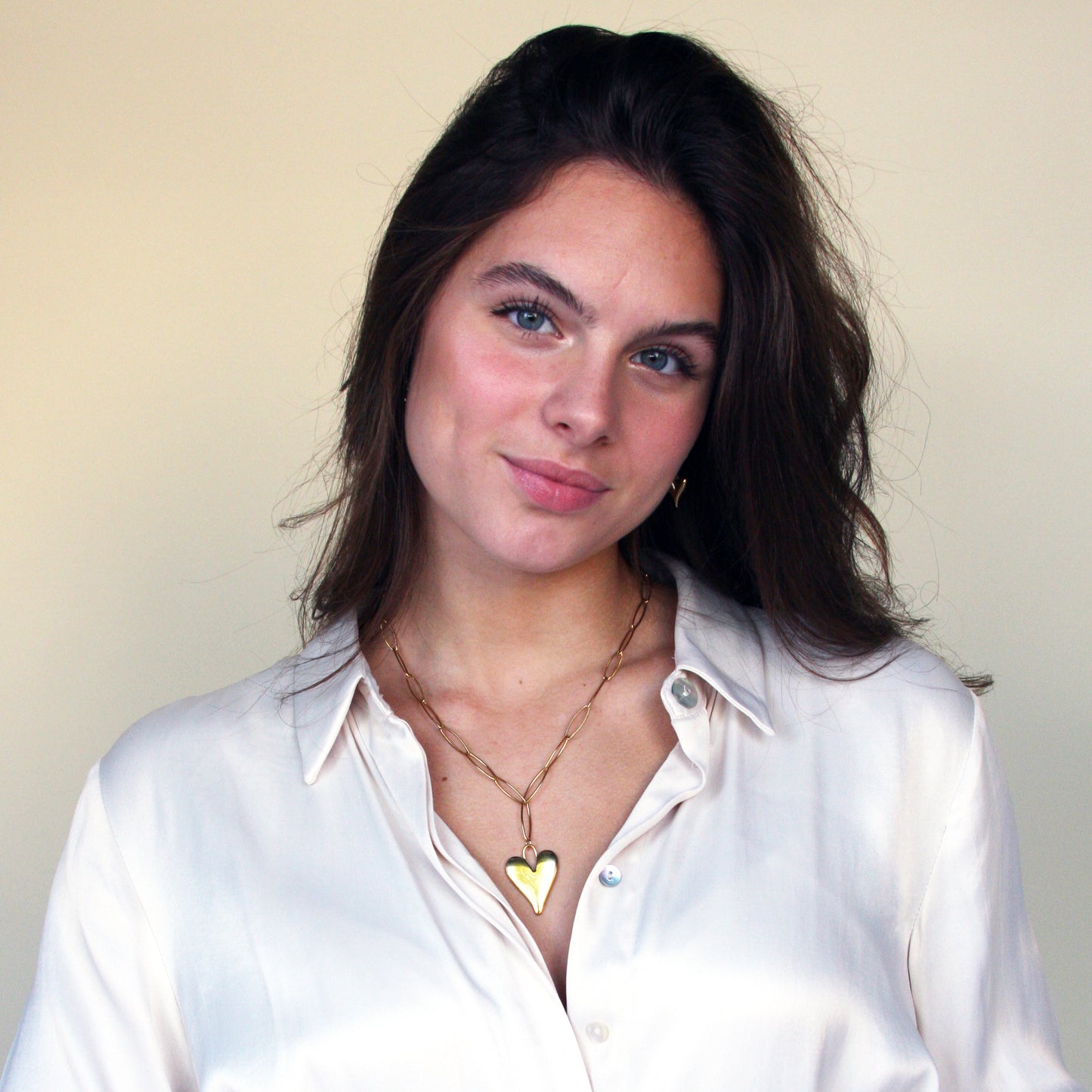 Paperclip ketting So Chic Gold