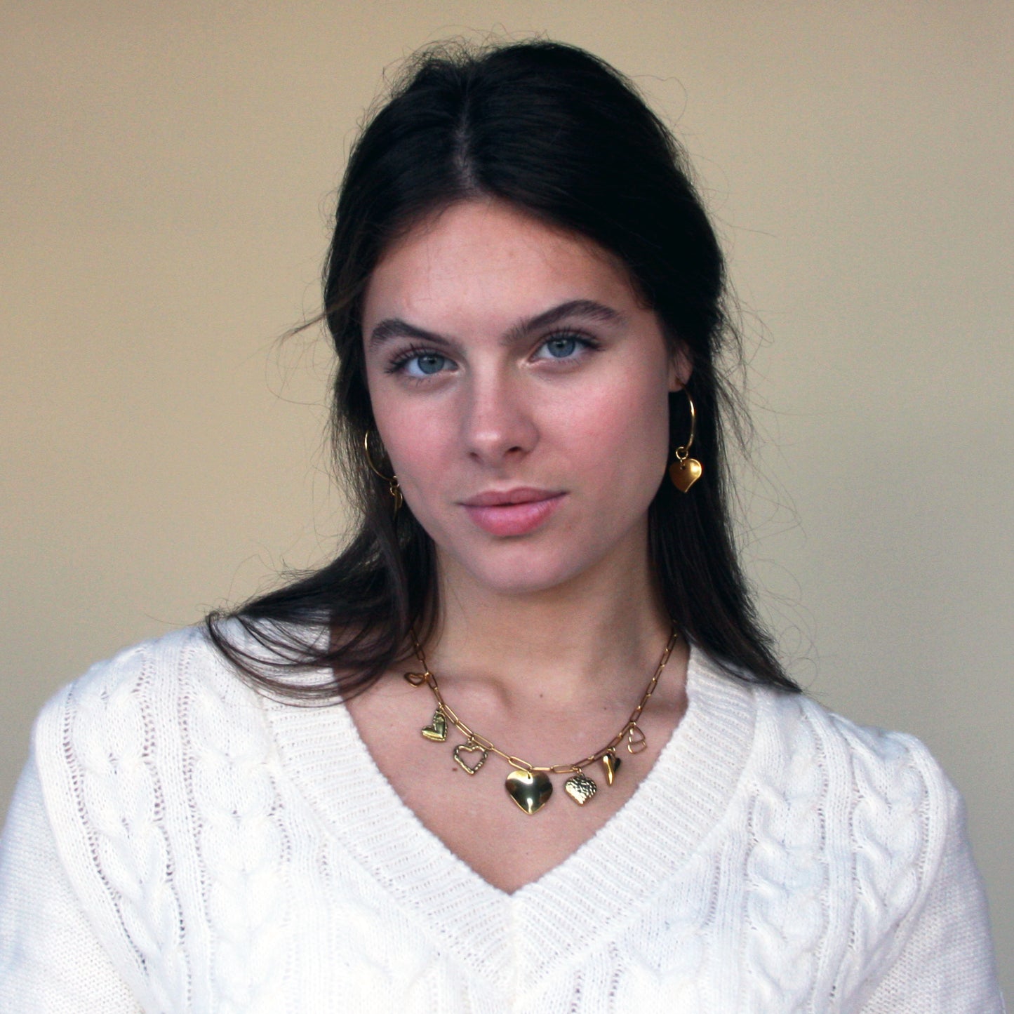 Paperclip bedelketting Lots of Love