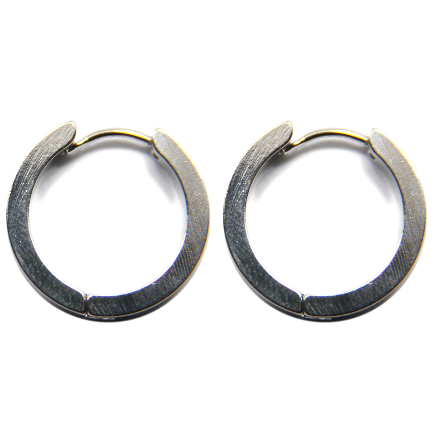 Oorbellen, Rond, Hoops, 20 x 20 mm