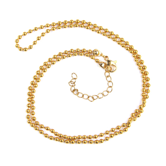 Schakelketting Ball chain, Maat L