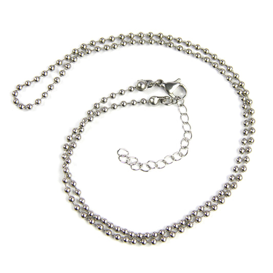 Schakelketting Ball chain, Maat L