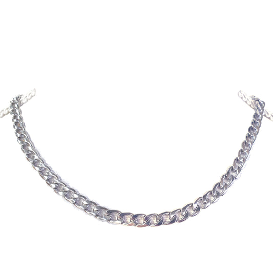 Cuban link ketting 8 mm schakel, Maat L