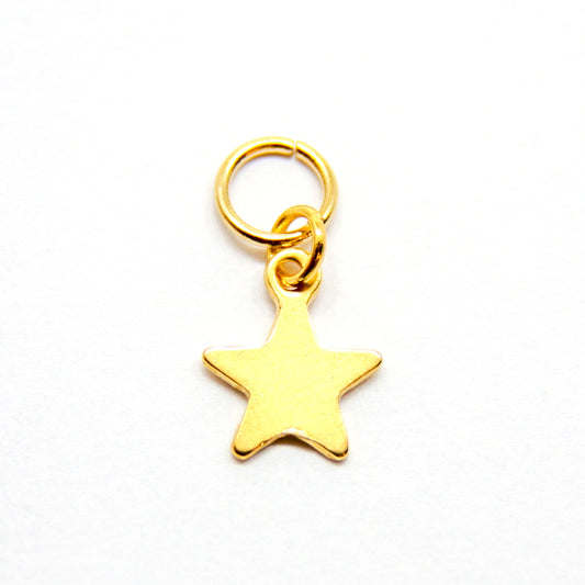 Bedel, Ster, Goud, 10 mm