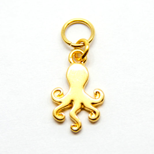 Bedel, Octopus, Goud, 15 mm