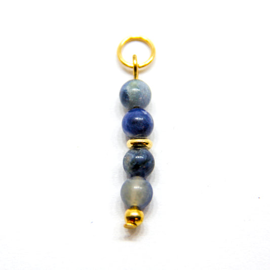 Bedel, 4 Bollen, Goud en Donkerblauw, 23 mm