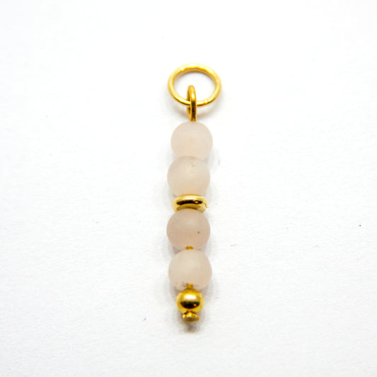 Bedel, 4 Bollen, Goud en Lichtroze, 21 mm