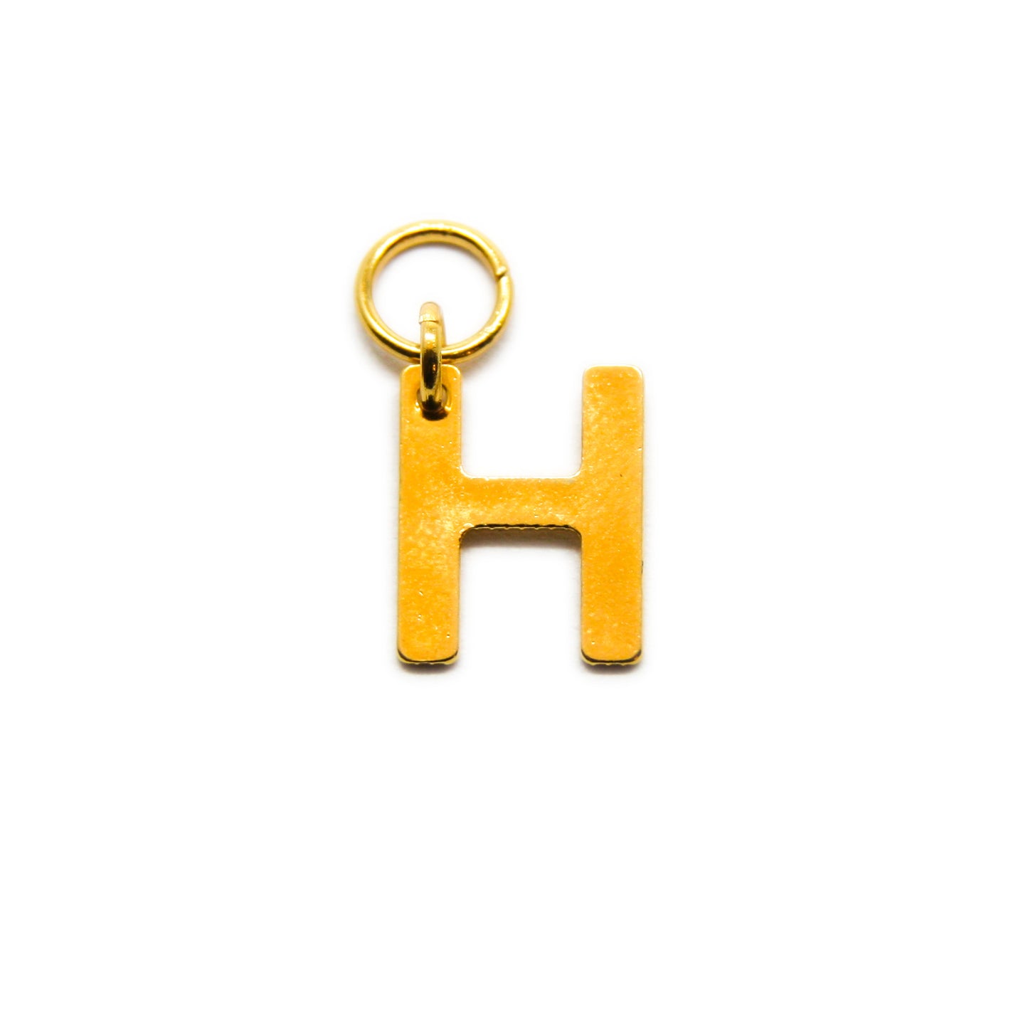 Bedel, Letter H, Goud, 11 mm