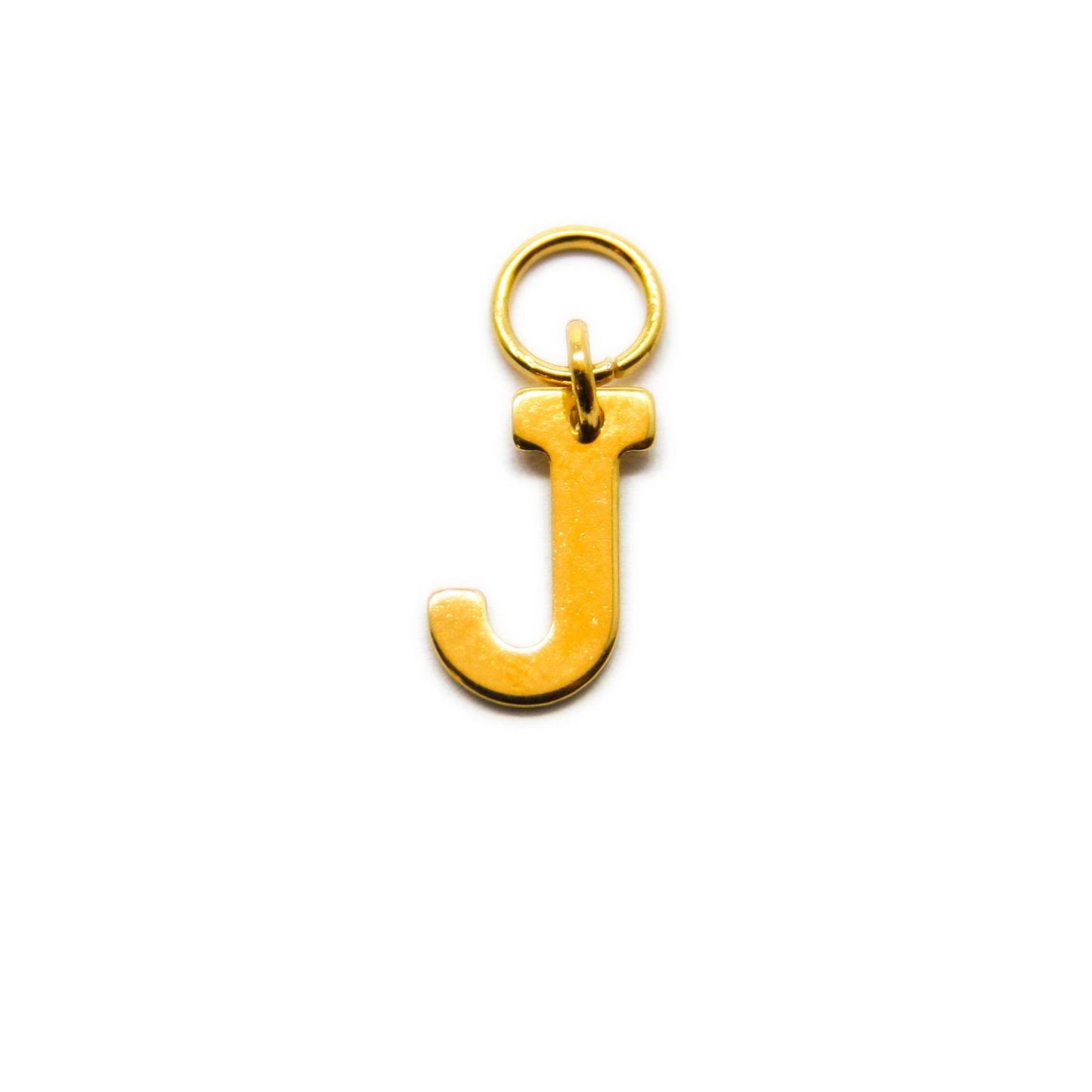 Bedel, Letter J, Goud, 11 mm