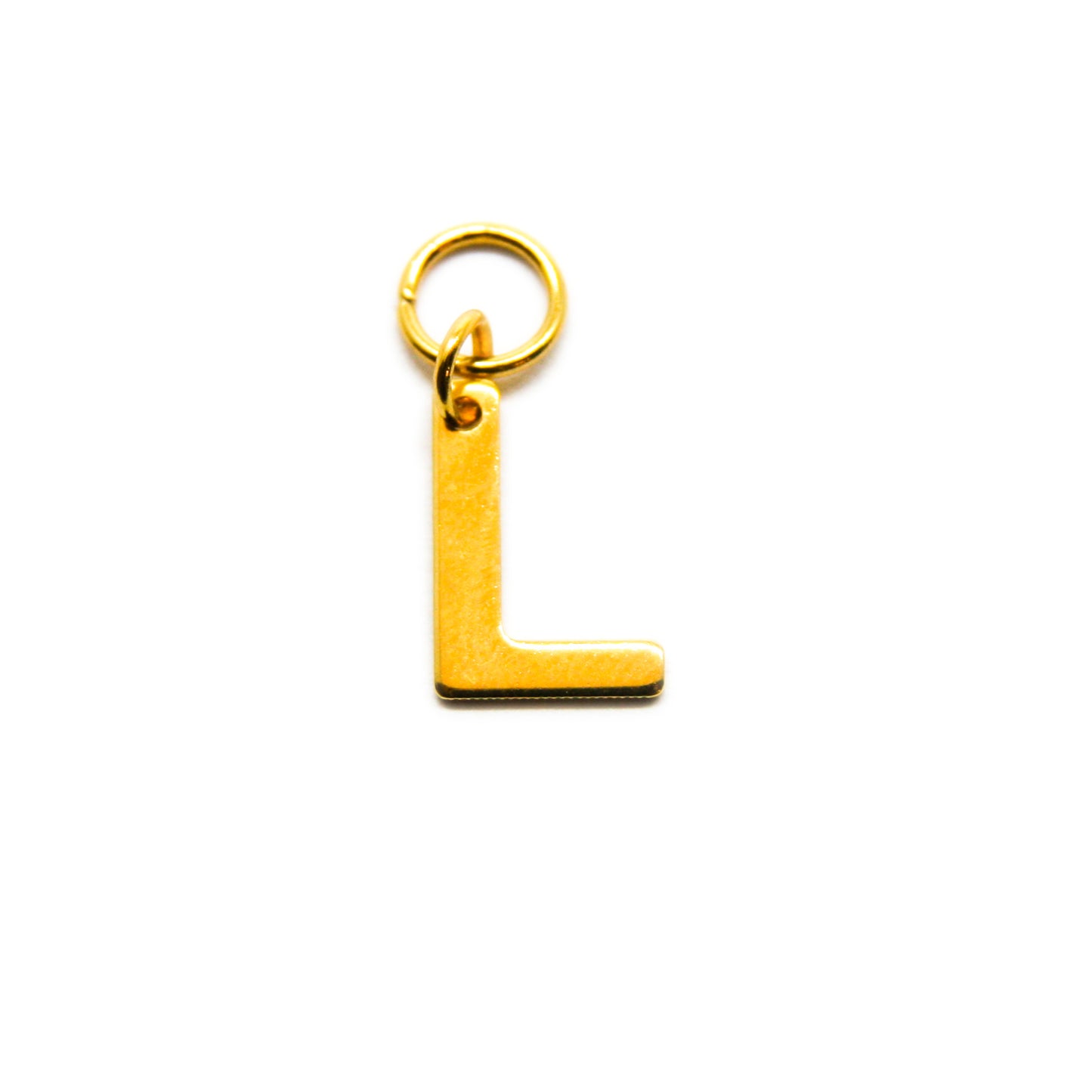 Bedel, Letter L, Goud, 11 mm