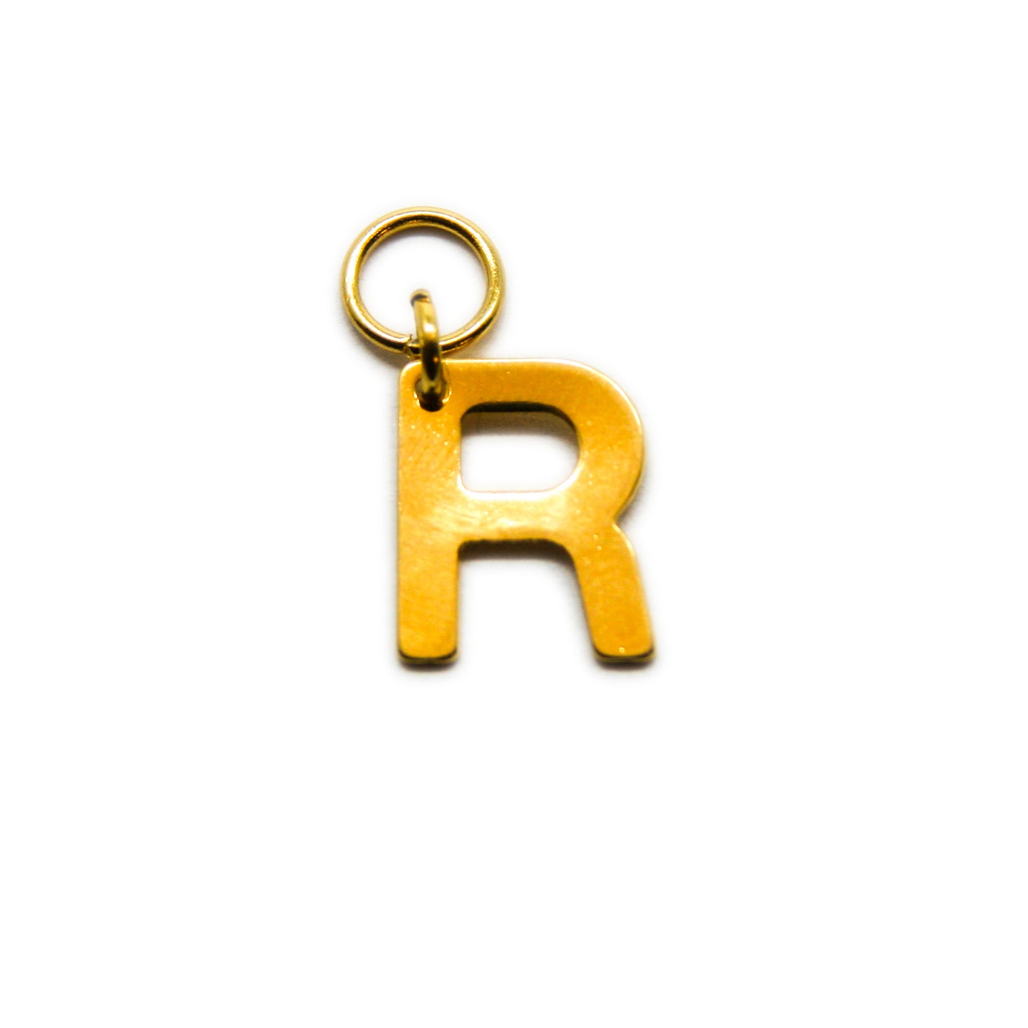 Bedel, Letter R, Goud, 11 mm