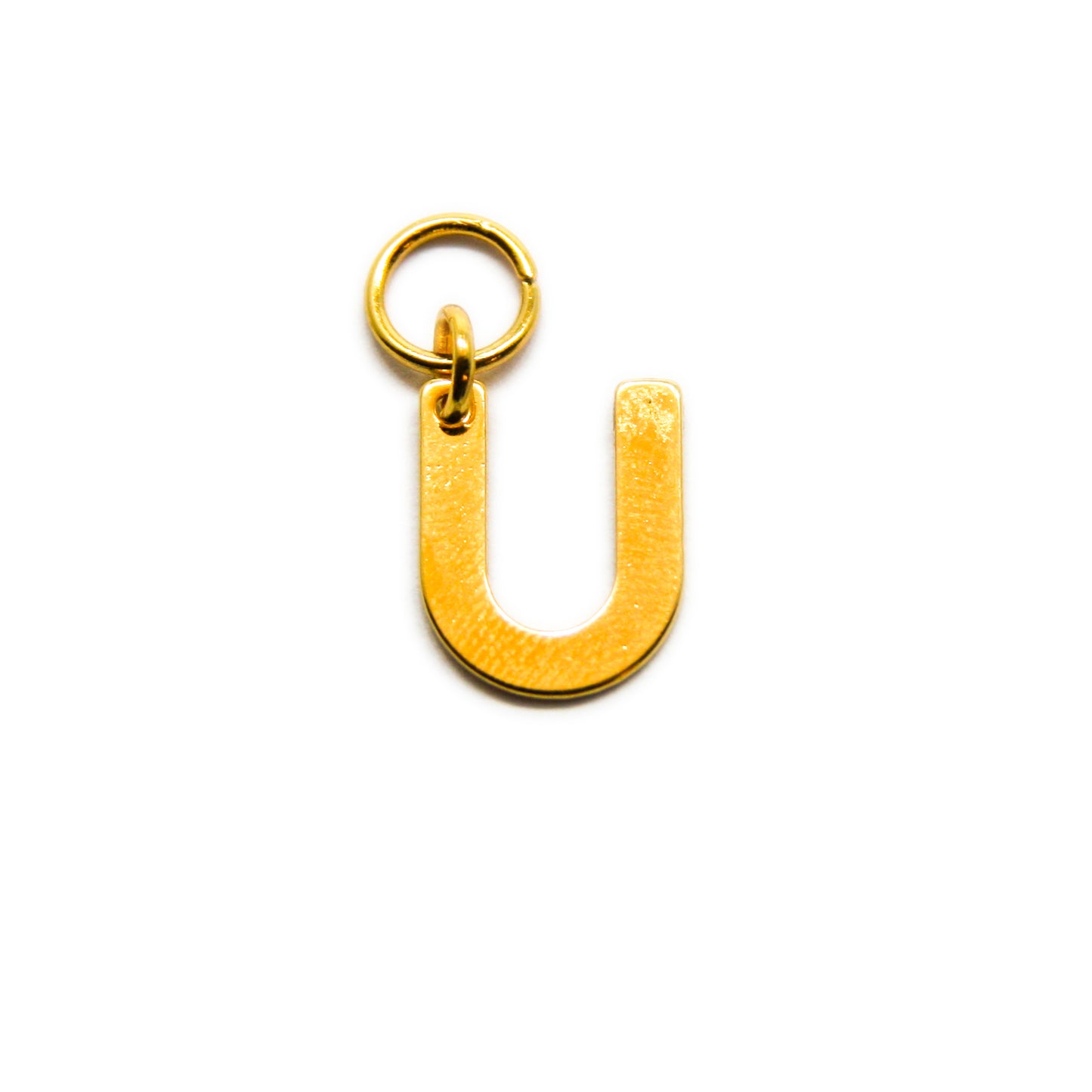 Bedel, Letter U, Goud, 11 mm