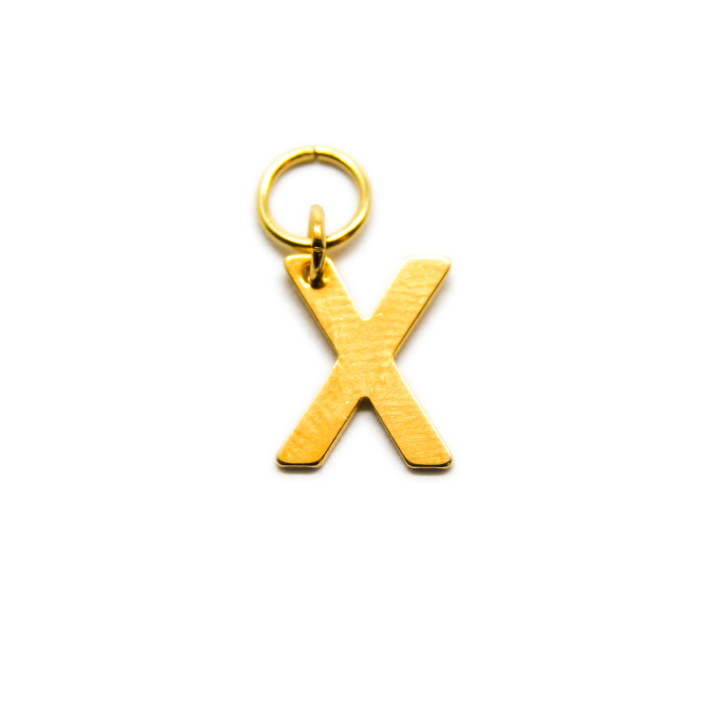 Bedel, Letter X, Goud, 11 mm