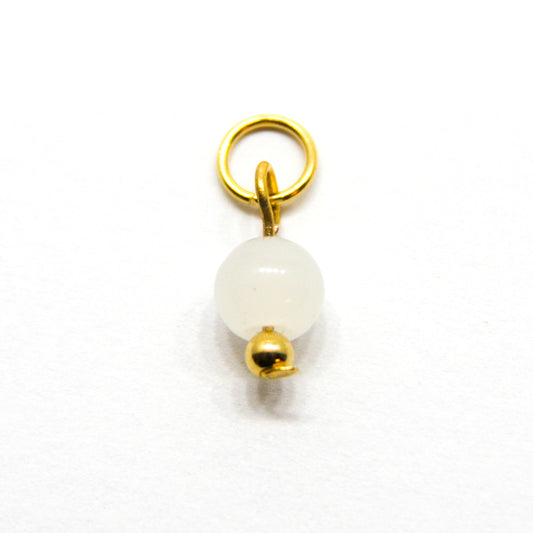 Bedel, Bol, Goud en Wit, 7 mm