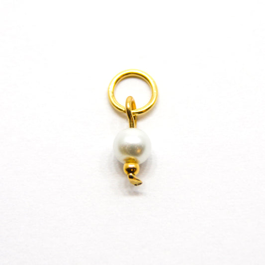 Bedel, Bol, Goud en Wit, 7 mm