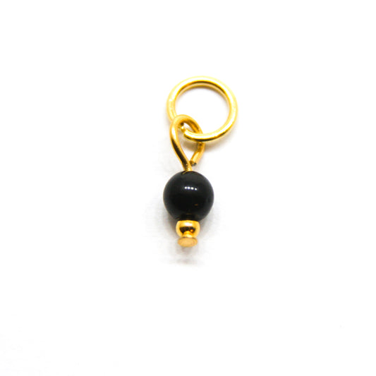 Bedel, Bol, Goud en Zwart, 7 mm