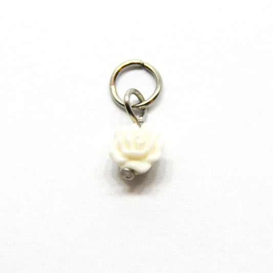 Bedel, Roos, Zilver en Wit, 6 mm