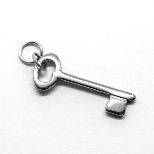 Bedel, Sleutel, Zilver, 26 mm