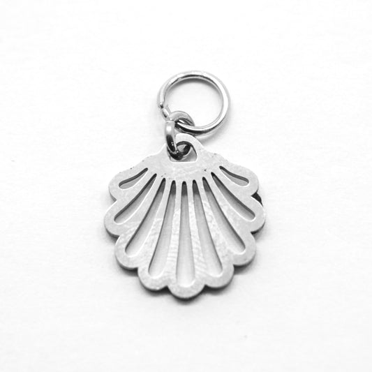 Bedel, Schelp, Zilver, 14 mm