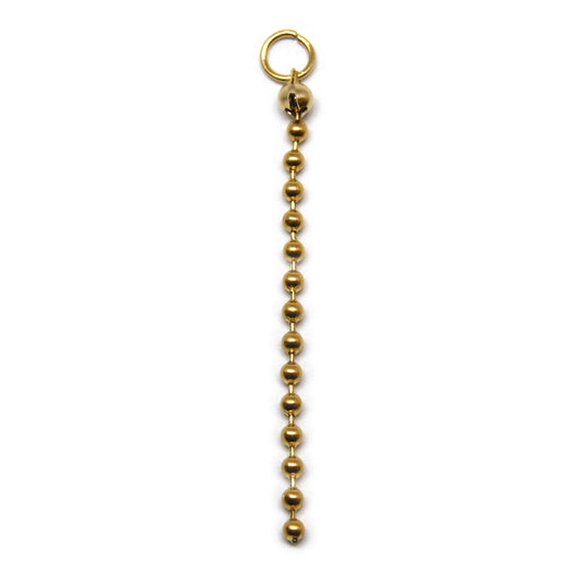 Bedel, ballchain, Goud, 55 mm