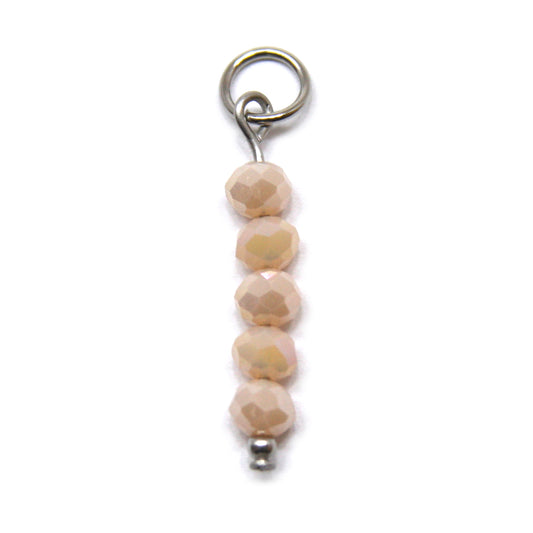 Bedel, 5 Discus, Zilver en Champagne, 22 mm